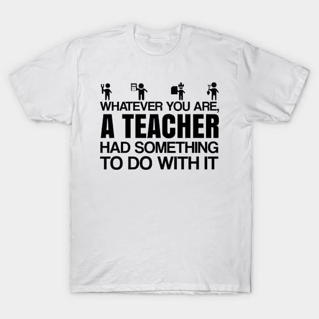 Teachers Help Everyone T-Shirt by veerkun